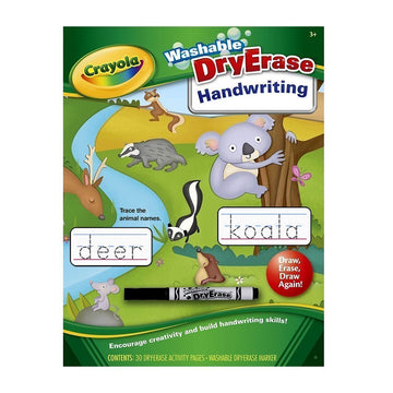 Crayola Washable Dry Erase Handwriting Book